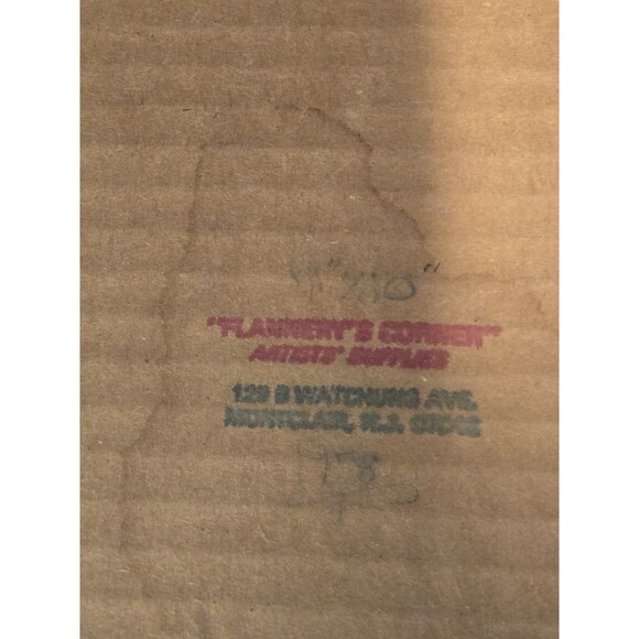 Framed Art Signed By K TROWER, Lion & Cheetah Vintage 70s 80s - Picture 13 of 13